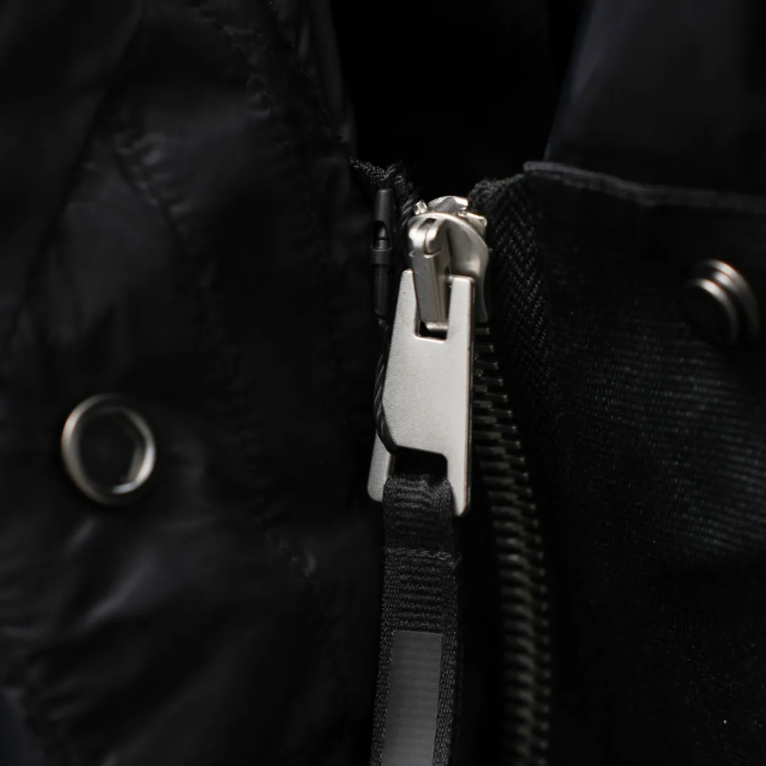 P1100 CANADA GOOSE丨Canada Goose 4829 Rhoda series hooded down jacket Color: Black Size: XS-L